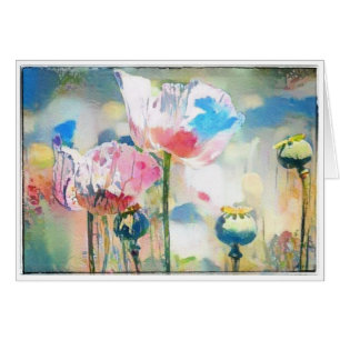 Watercolor Poppies