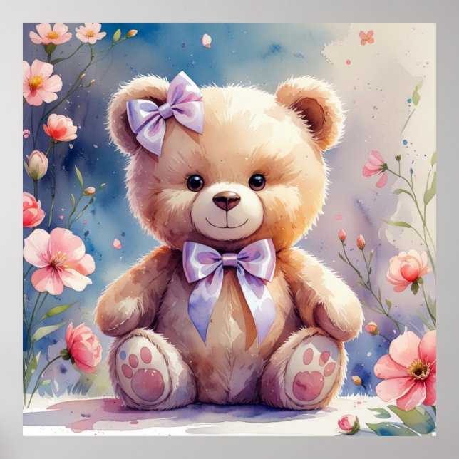 Watercolor  poster (Front)