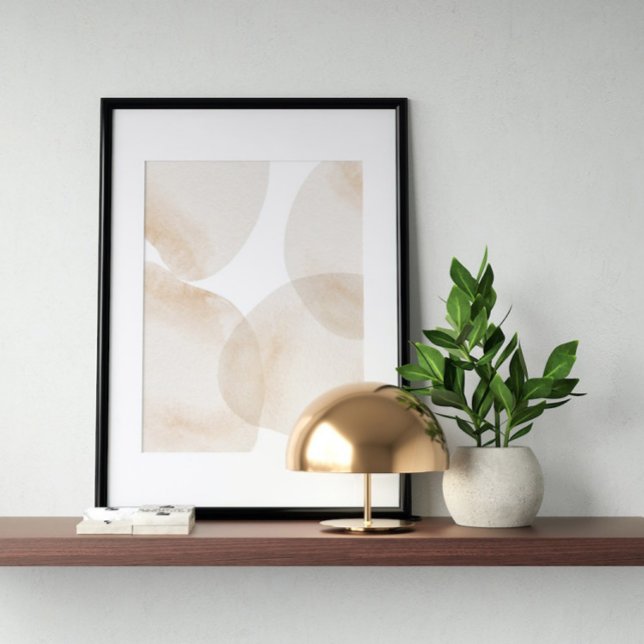 Watercolor poster Abstract Geometrical modern art (Creator Uploaded)