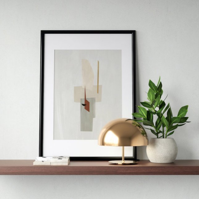 Watercolor poster Abstract Geometrical modern art (Creator Uploaded)