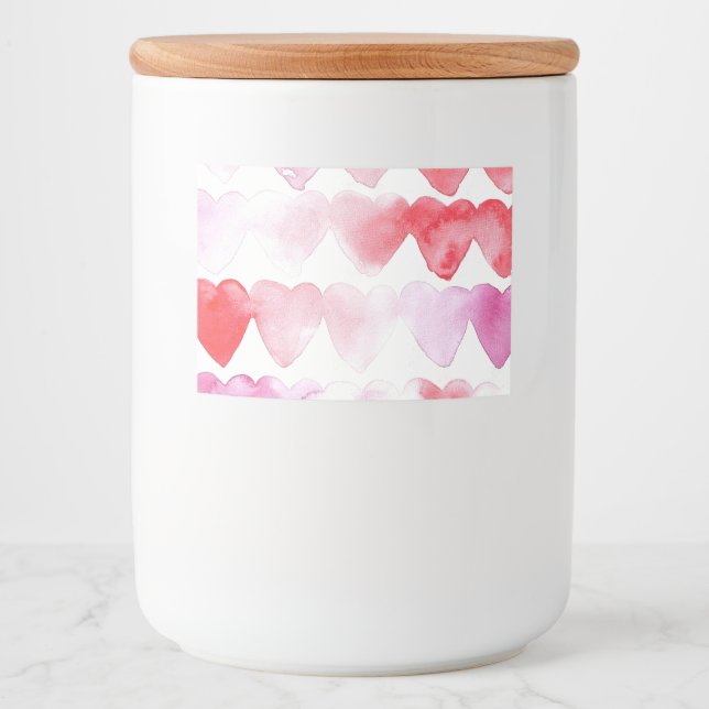 Watercolor Product Labels (Front)