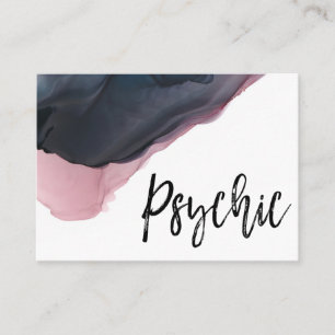 *~* Watercolor Psychic Reader Medium Intuitive Business Card