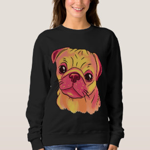 Watercolor Pug Classic T-Shirt 530 Sweatshirt