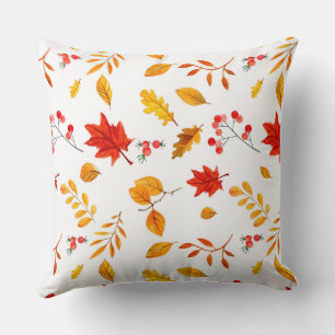 watercolor Pumpkin Style  Pillow Cover 