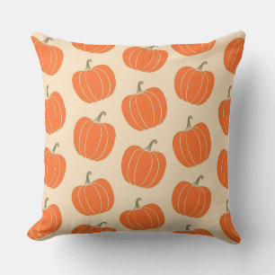 watercolor Pumpkin Style Pillow Cover