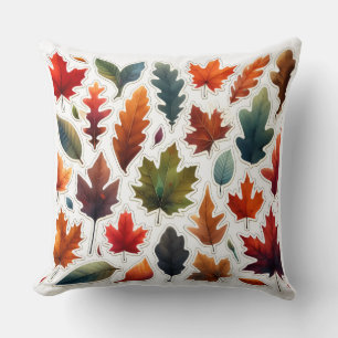 watercolor Pumpkin Style Pillow Cover