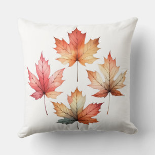 watercolor Pumpkin Style Pillow Cover