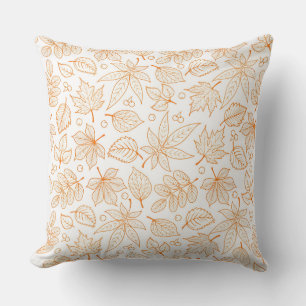 watercolor Pumpkin Style Pillow Cover