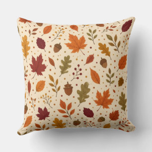watercolor Pumpkin Style Pillow Cover