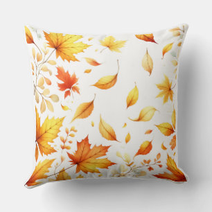 watercolor Pumpkin Style  Pillow Cover 
