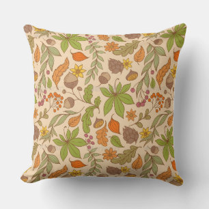 watercolor Pumpkin Style Pillow Cover