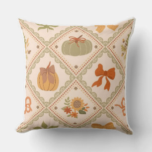 watercolor Pumpkin Style Pillow Cover