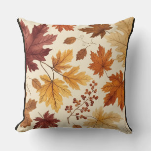 watercolor Pumpkin Style Pillow Cover
