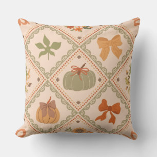 watercolor Pumpkin Style Pillow Cover
