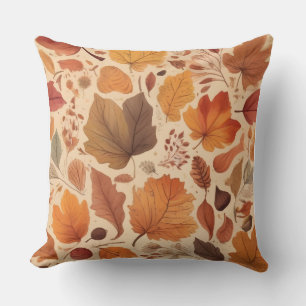watercolor Pumpkin Style Pillow Cover