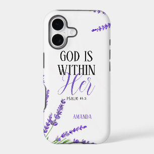 Watercolor Purple Lavender Flowers Pretty Faith