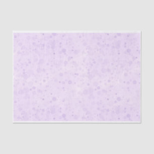 Watercolor Purple Paint Splatter Tissue Paper