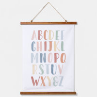 Watercolor Rainbow Alphabet Classroom