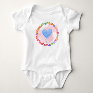 Watercolor Rainbow Bodysuit
