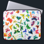 Watercolor Rainbow Butterflies Kids Pattern Laptop Sleeve<br><div class="desc">Watercolor Rainbow Butterflies Kids Pattern Laptop Sleeve.</div>