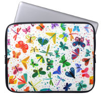 Watercolor Rainbow Butterflies Kids Pattern