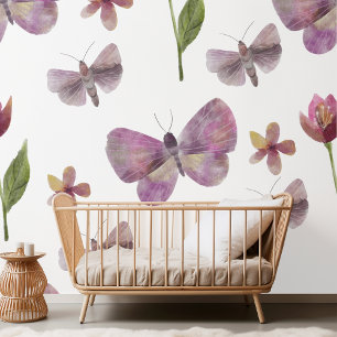 Watercolor Rainbow Delight Wallpaper