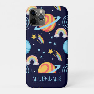 Watercolor Rainbow Galaxy iphone case