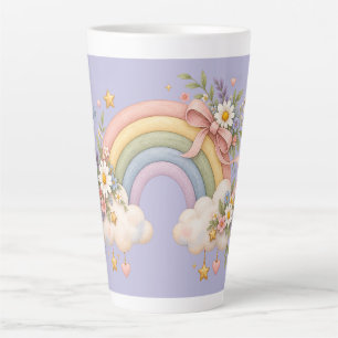 Watercolor Rainbow Gift – Charming Cloud Latte Mug