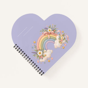 Watercolor Rainbow Gift – Charming Cloud Notebook