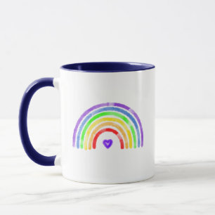 Watercolor Rainbow LGBTQIA Mug