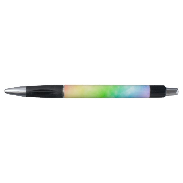 Watercolor rainbow light colour  capri legging nec (Front)