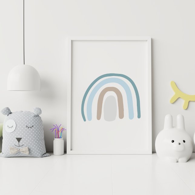 Watercolor  Rainbow Nordic Nursery Decor (Creator Uploaded)