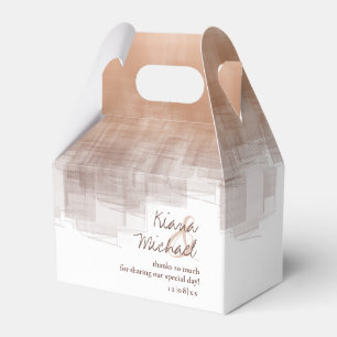 Watercolor Reflections Thank You Clay V2 ID774 Favour Box