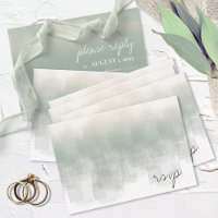 Watercolor Reflections Wedding Sage ID774