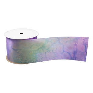 Watercolor Ribbon  Satin Ribbon