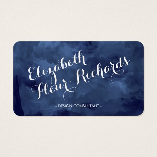 Watercolor Romance Business Cards
