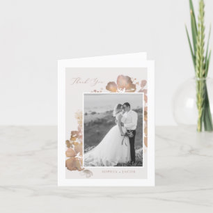 Watercolor Romance Thank You Card