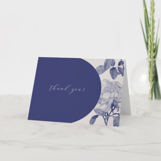 Watercolor Rose Thank you (Front)