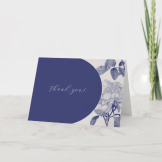 Watercolor Rose Thank you Card