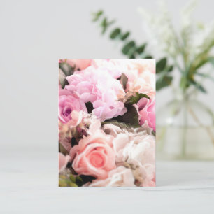 Watercolor Roses 25 Postcard