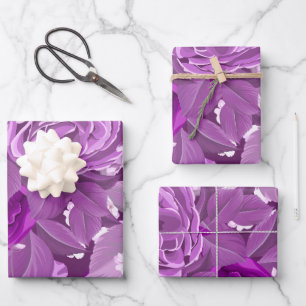 Watercolor Roses 38 Wrapping Paper Sheet