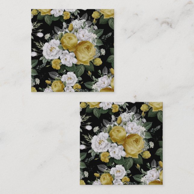 Watercolor Roses 8 Card (Front/Back)