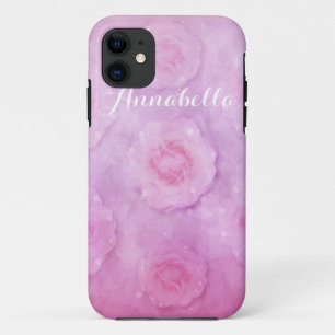 Watercolor roses iPhone 11 case