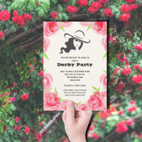 Watercolor Roses Derby Party