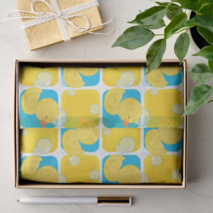Watercolor Rubber Ducky Tissue Paper