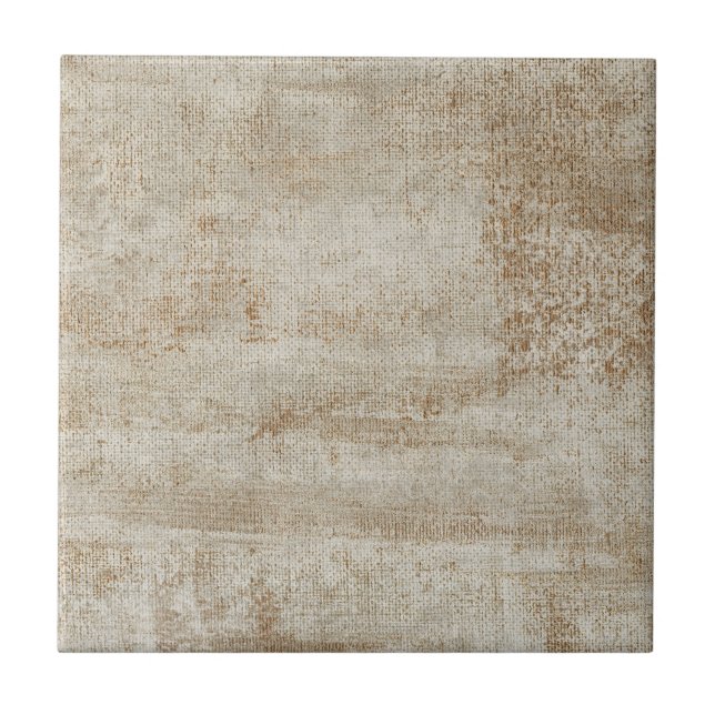 Watercolor Rustic Aesthetic  Ceramic Tile (Front)