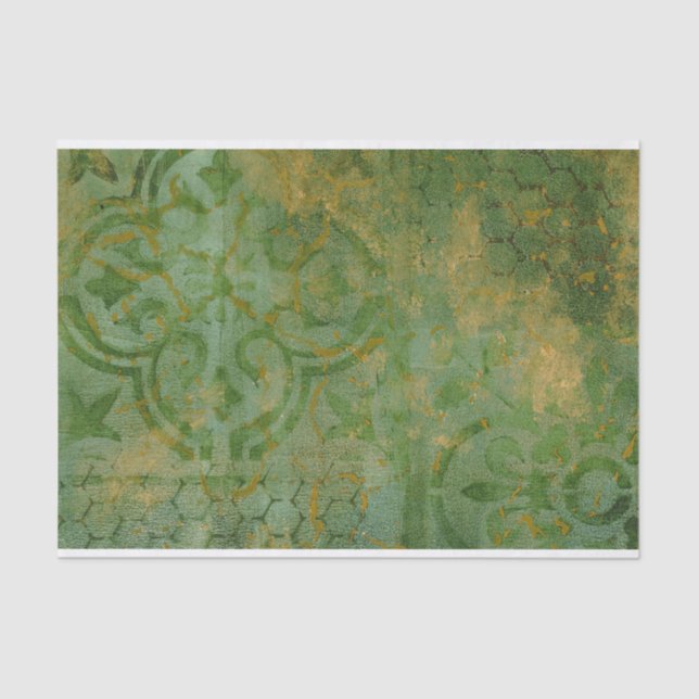 Watercolor Rustic Aesthetic  Tissue Paper (Front)