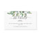 Watercolor Rustic Eucalyptus Leave Wedding Details