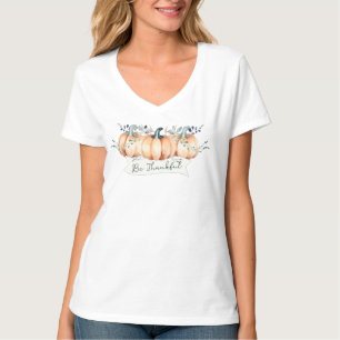 Watercolor Rustic Pumpkins T-Shirt