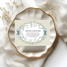 Watercolor Sage Gingham squirrel Books for Baby